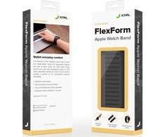 Jcpal JCPal FlexForm juosta Apple Watch Band Juodas / Oranžinis (38 / 40 / 41mm)