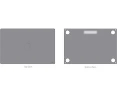 Jcpal JCPal MacGuard 2in1 Odos rinkinys - Filmas MacBook Air 13 "M2 Space Pilka