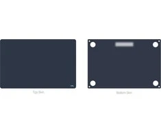 Jcpal JCPal MacGuard 2in1 Odos rinkinys - filmas MacBook Air 13 "M2 Midnight