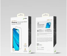 Jcpal JCPal Preserver grūdinto stiklo ekrano apsauga – grūdintas stiklas, skirtas iPhone 16 Plus, juodu rėmeliu