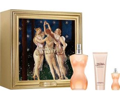 Jean Paul Gaultier Classique EDT rinkinys moterims (EDT, 100 ml + EDT, 6 ml + kūno losjonas, 75 ml)