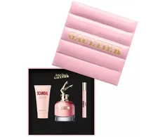 Jean Paul Gaultier Set Jean Paul Gaultier: Scandal, Eau De Parfum, For Women, 50 ml + Scandal, Eau De Parfum, For Women, 6 ml *Miniature + Scandal, Hydrating, Losjonas kūnui, 75 ml For Women