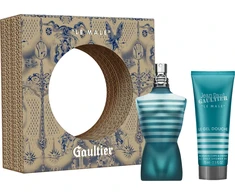 Set Jean Paul Gaultier: Le Male Eau De Toilette For Men, 75 ml + Le Male Cleansing Dušo želė For All Skin Types, 75 ml
