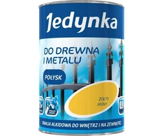 Jedynka Alkidiniai emaliniai dažai medžiui ir metalui, raudonmedžio blizgesio, 0,9 l