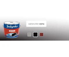 Jedynka Antikoroziniai gruntiniai dažai metalui, juodi, NEOKOR 5L