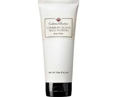 „Crabtree &amp; Evelyn“ Karibų salos laukinių gėlių valomasis ir šveičiamasis kūno šveitiklis, 175 g