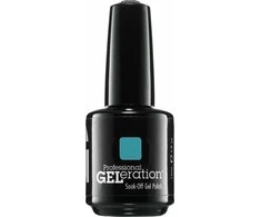 Jessica GELeration Colours Semi-Permanent Nagų lakas GEL-1100 Faux Fur Mėlyna, 15 ml