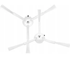 Jettools 2x šoniniai valymo šepetėliai, skirti „Roborock S8 S8+ S8 Pro Ultra“ / baltam