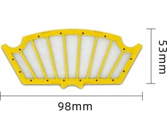 JETtools Hepa pakaitinis oro filtras Irobot Roomba 500 Series 625 Professional