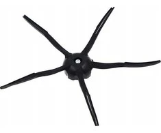 JETtools Szczotka Šepetėlis Boczna Czyszcząca Do Roborock S50 S6 Max S7 S5 / Juodas