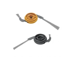 JETtools Šoniniai šepečiai 2x šoninis šepetys, skirtas Roborock Qrevo Curv 2 Flow / Qrevo Curv 2 Flow šoninis šepetys (SB12068)
