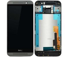 JetWorld CoreParts MSPP73238, Ekranas, HTC, One M9, Juodas, 140 mm, 240 mm