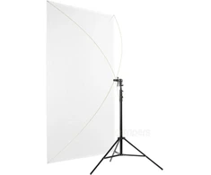 JetWorld Dvipusis skydas Falcon RR-5684M 142x213cm Auksinis-Sidabrinis / Baltas