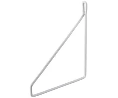 Lentynos laikiklis Dolle Fil, 210×210 mm, balta