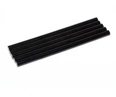 Klijų strypeliai BUHNEN 0119, juodi, 11,2×200 mm, 5 vnt.