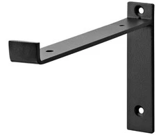 Lentynos laikiklis Dolle Lip, 260×130 mm, juoda