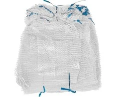 Jetworld Raschel krepšys su virvele 50x80cm 30kg / baltas (100/2000/6000)