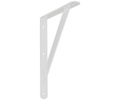 Haushalt JetWorld SHELF BRACKET WITH SUPPORT 400X250 Baltas
