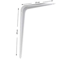 Haushalt JetWorld SHELF HOLDER 150X200 SB-01 Baltas