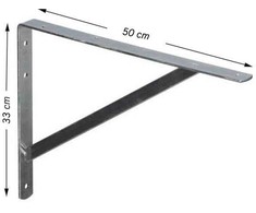 Laikiklis Haushalt SB-05, 50x33 cm, metalinis