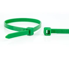 JetWorld WKK kabelių raištis iš plastiko žalia 200x3,6mm 100 vnt.