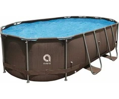 JiLong Sodo baseinas JILONG Super Rattan 427x275x100 cm