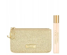 Rinkinys Jimmy Choo: I Want Choo Eau De Parfum moterims 7,5 ml + Jimmy Choo GWP tekstilinis maišelis auksinis