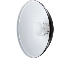Jinbei Grožio indas Jinbei 50 cm balta Bowens spintelė su difuzoriumi