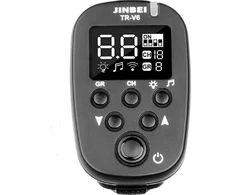 Jinbei Jinbei TR-V6II Baterijomis maitinamas radijo laidininkas su universalia jungtimi