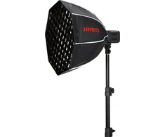 Jinbei Softbox Jinbei KM-40 su korinėmis plokštelėmis, Mini Mount