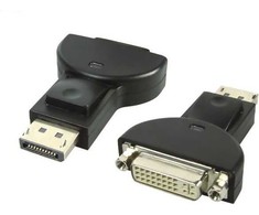 JJ Computer DisplayPort – juodas DVI-D AV adapteris (AVA120)