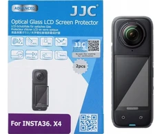 JJC 2x grūdinto stiklo ekrano apsauga 9h, skirta Inst 360 X 4 Insta360 X4 / Jjc /gsp-x4k2 / 11218