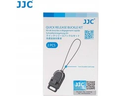 JJC 2x spaustuko laikiklio adapteris, skirtas plačiam fotoaparato dirželiui / Qrk-psk2