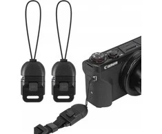 JJC 2x spaustuko laikiklio adapteris, skirtas plačiam fotoaparato dirželiui / Qrk-psk2