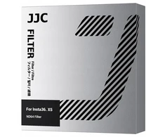 JJC filtras 2x visiškai pilkas Nd64 filtras, skirtas Insta360 X5 grūdintam stiklui, daugiasluoksnis JJC / Tlp-x5nd64