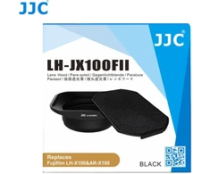 JJC objektyvo gaubtas LH-JX100FII juodas, „Fuji LH-X100“ pakaitalas