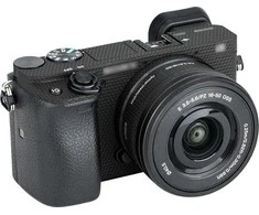 JJC „Okleina“ įrenginio dėklas JJC KS-A6400MK „Matrix“ juodas, skirtas „Sony A6400“.