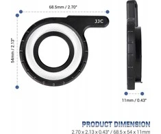 JJC žiedinė lemputė makro žiedinė lemputė su lempos blykste Olympus Tg-7 Tg-6 Tg-5 Tg-4 Tg-3 Tg-2 / Mrl-tg1