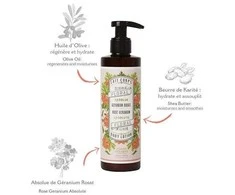Panier Des Sens Geranium Rosat Hydrating Losjonas kūnui, 250 ml