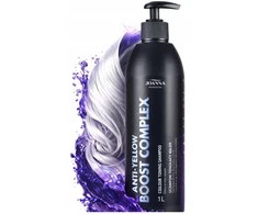 Joanna Professional Tonuojantis šampūnas nuo geltonumo „Anti-Geltona Boost Complex“ mėlynas, 1000 g