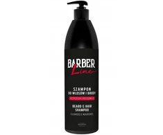 Joanna Professional Barber Line plaukų ir barzdos šampūnas 1000 ml