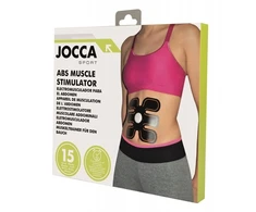 Jocca Pilvo EMS elektrostimuliatorius 2274R, 5 programos, 15 lygių, diržas, baterija