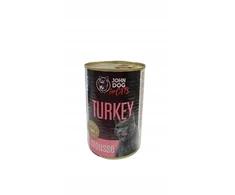 JOHN DOG For cats kalakutiena Mousse – šlapias kačių maistas – 400g