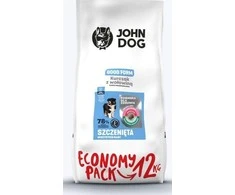 JOHN DOG Good Form Puppy vištiena with jautiena – sausas Maistas šunims – 12 kg