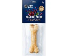 Gyvūnų skanėstas - JOHN DOG Kramtoma kaulė Uogų su spanguolių skoniu, 12 cm