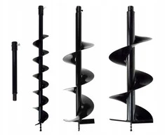 John Gardener Benzininis grąžtas (2 dalių) + grąžtai (10 cm, 20 cm, 30 cm) + adapteris 50 cm (1/2)