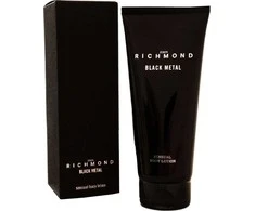 John Richmond Juodas Metal Natural Hydrating Losjonas kūnui, 200 ml