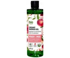 Bio Naturell Peach &amp; Milk Creamy Moisturizing Dušo želė For All Skin Types, 437 ml