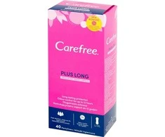 Johnson &amp; Johnson „Carefree Plus Long Fresh Scent“ įklotai – gaivus kvapas, 1 pakuotė – 40 vnt.