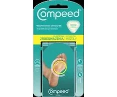 Johnson &amp; Johnson COMPEED Callus pleistrai - vidutiniai, 1 pak. - 6 vnt.